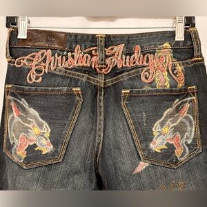 Christian Audigier jeans 26w x 34L
